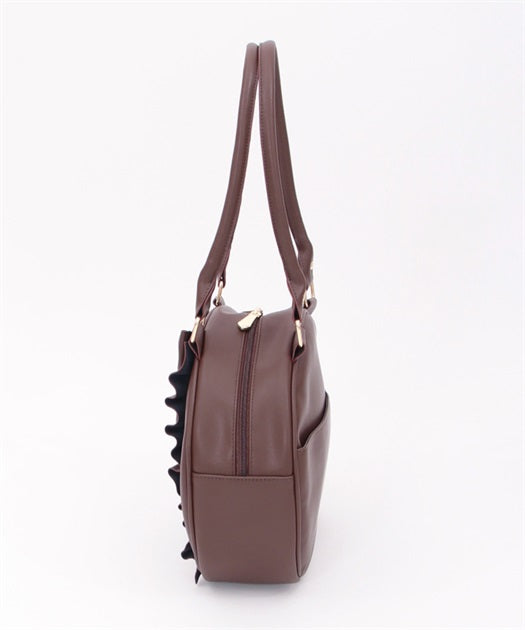 Twin Ribbon Round Bag