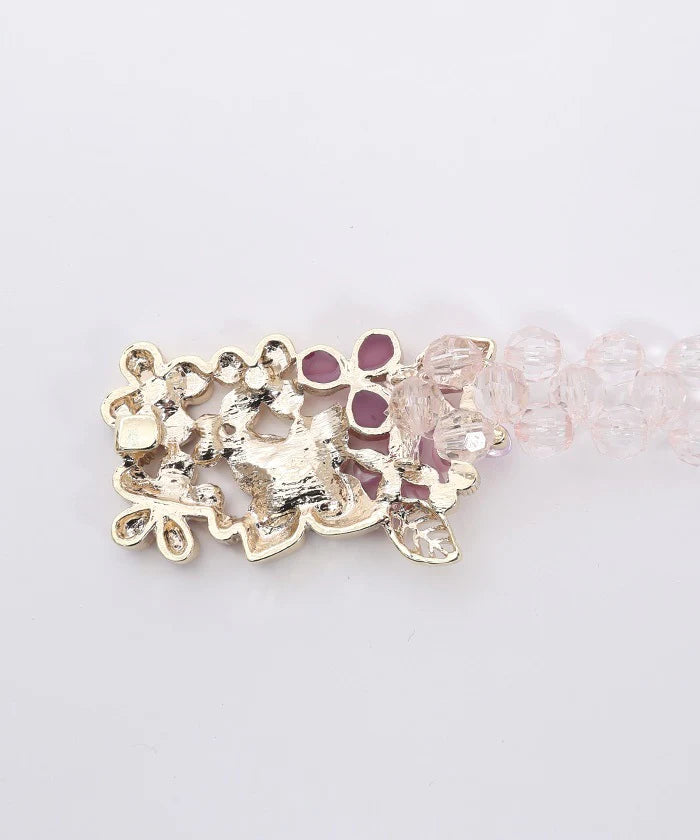 Hydrangea Beads Elastic Belt