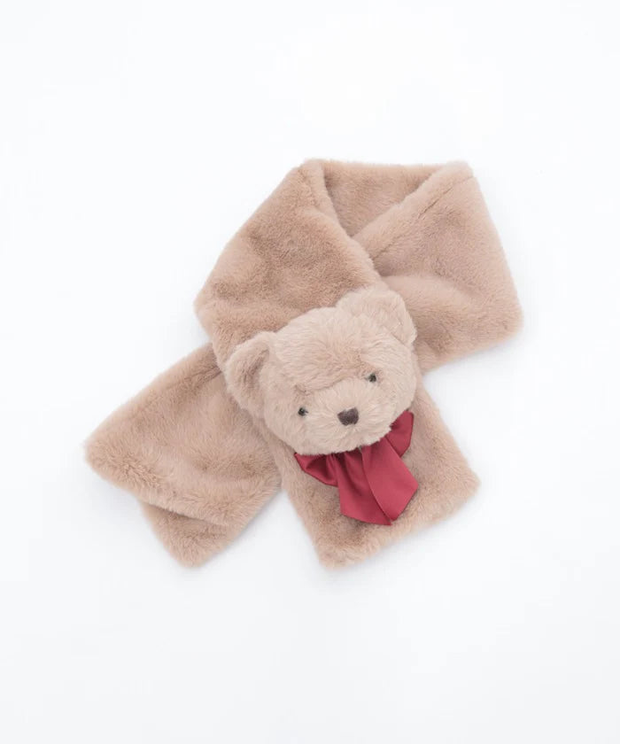 Fluffy Bear Scarf