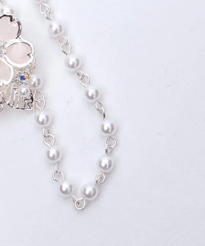 Sakura Motif Brooch & Charm