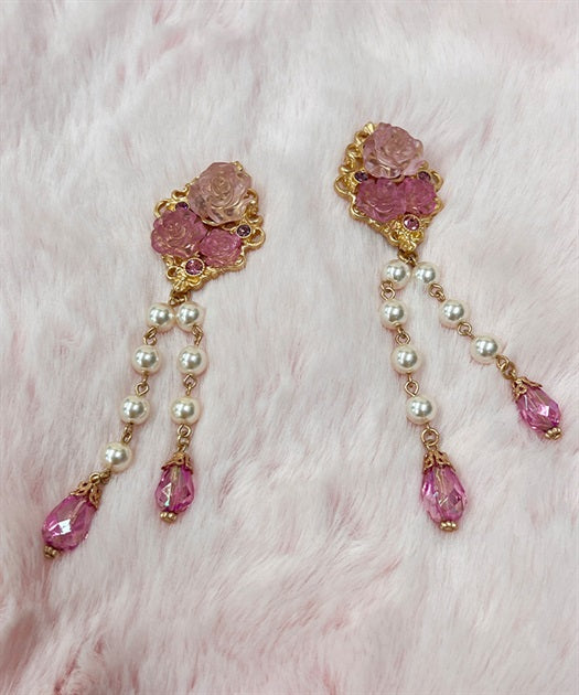 Romantic Rose Earring