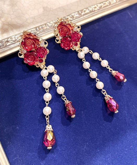 Romantic Rose Earring