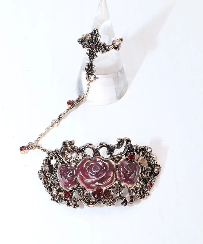 Briar Bloom of Prayer Ring & Bracelet