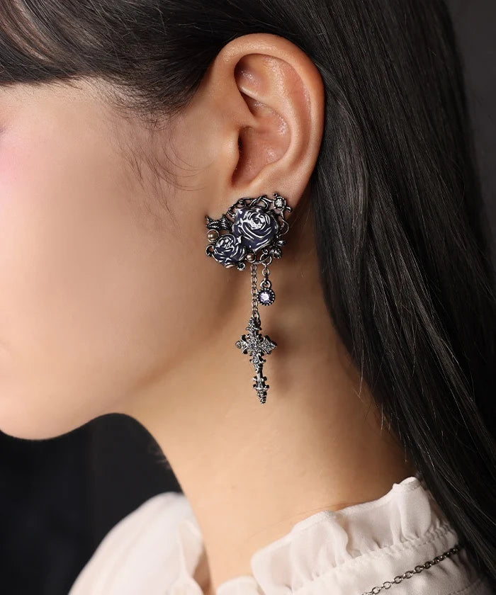 Briar Bloom of Prayer Earring Multi Clip