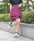 High-Waisted Pleated Skort