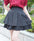 High-Waisted Pleated Skort