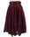 Irregular Hem Skirt with Chain