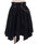 Irregular Hem Skirt with Chain