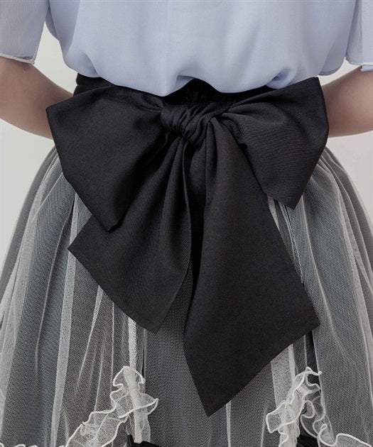 Apron Style Layered Skirt