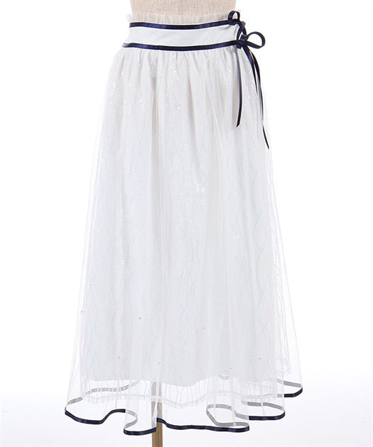 Sequin Marine Skirt