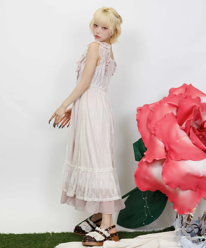 Patchwork Lace Dress