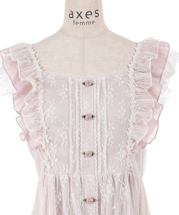Patchwork Lace Dress