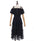 Shoulder Ribbon Full Lace Dress
