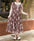 Hibiscus Pattern 2-Way Dress