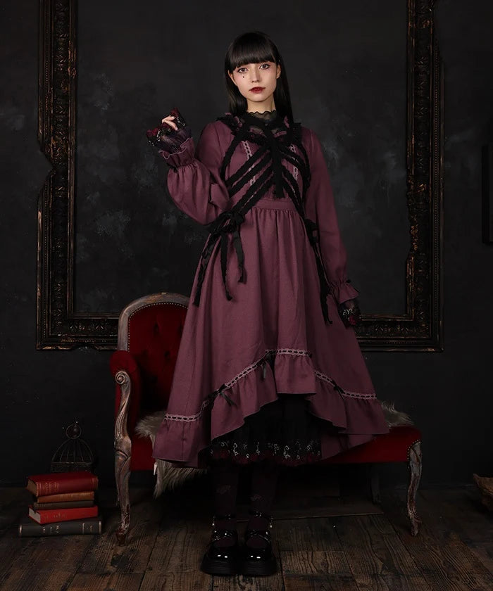 Rose Fishtail Dress