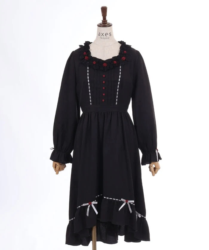 Rose Fishtail Dress