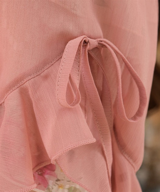 Fishtail Willow Crepe Gown