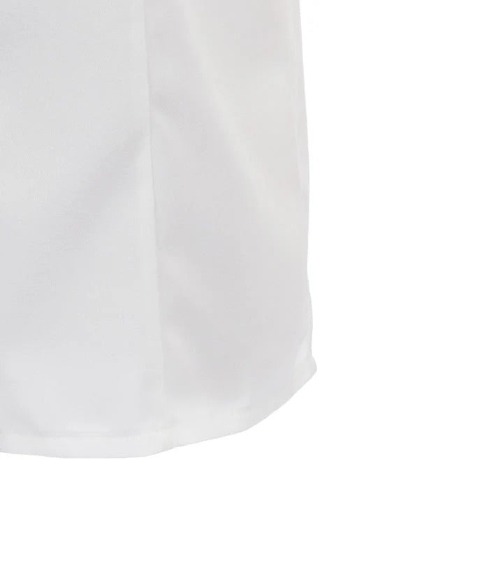 Ribbon & Jabot Brooch Blouse