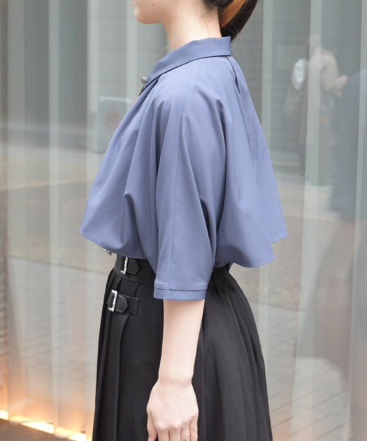 Blouse with Chain Necktie