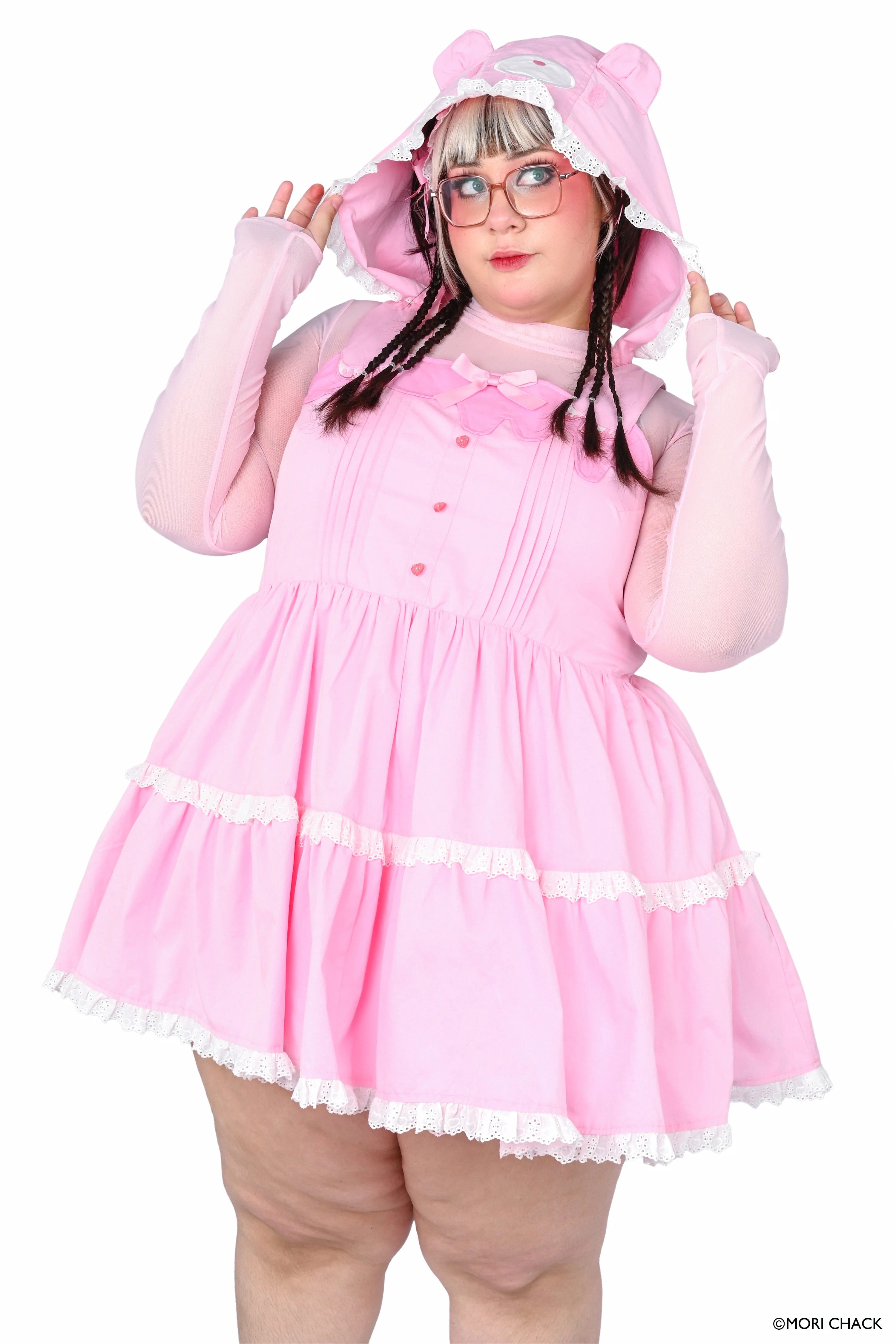 Gloomy Bear x My Violet - Gloomy Hoodie Jumperskirt