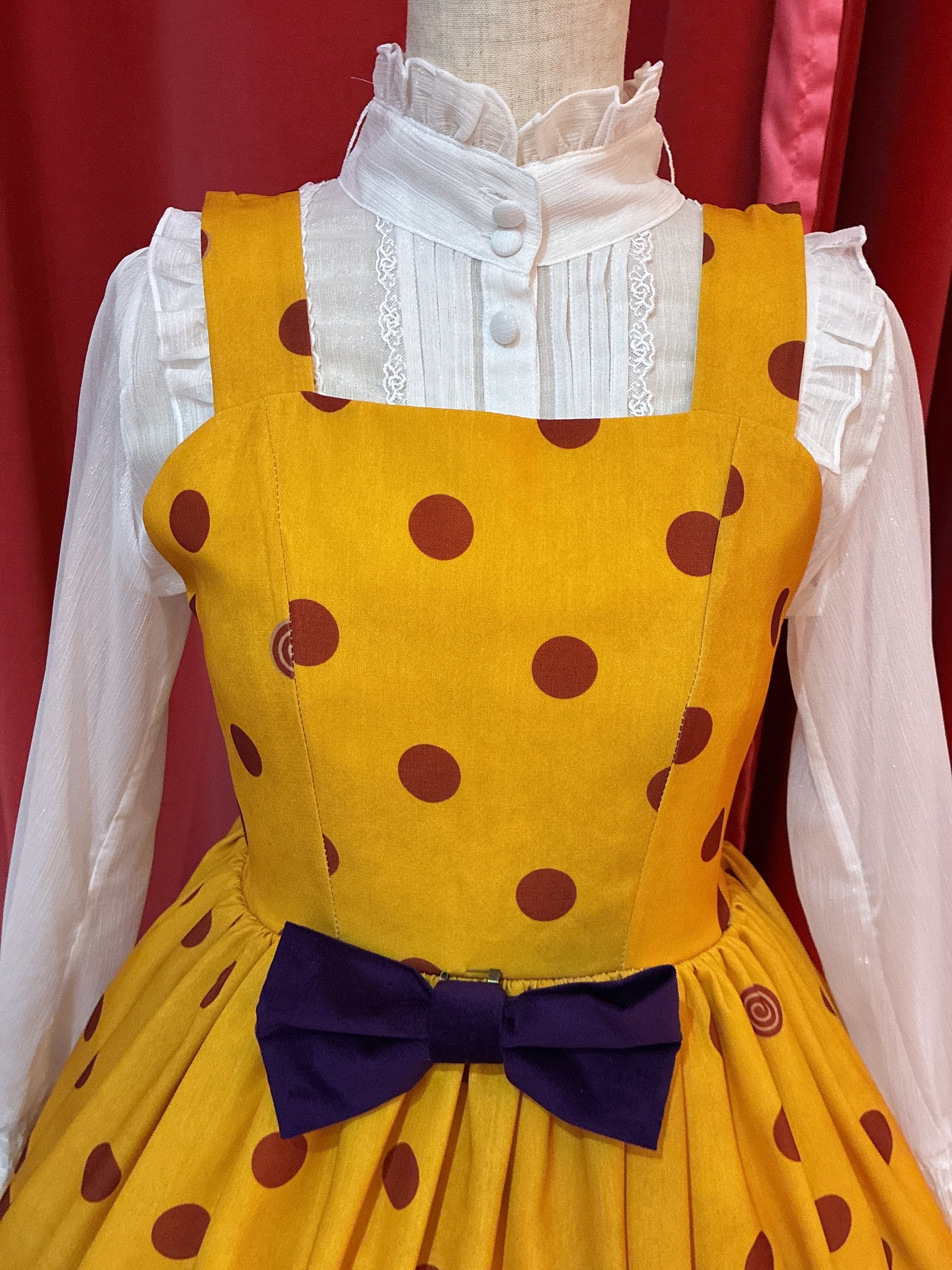 Gurotesque Melancholia Polka Dot Jumperskirt