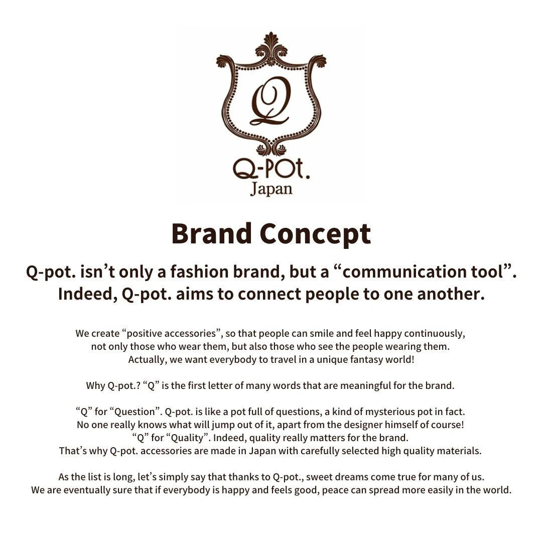 Q-pot. 's Pin Badge Collection