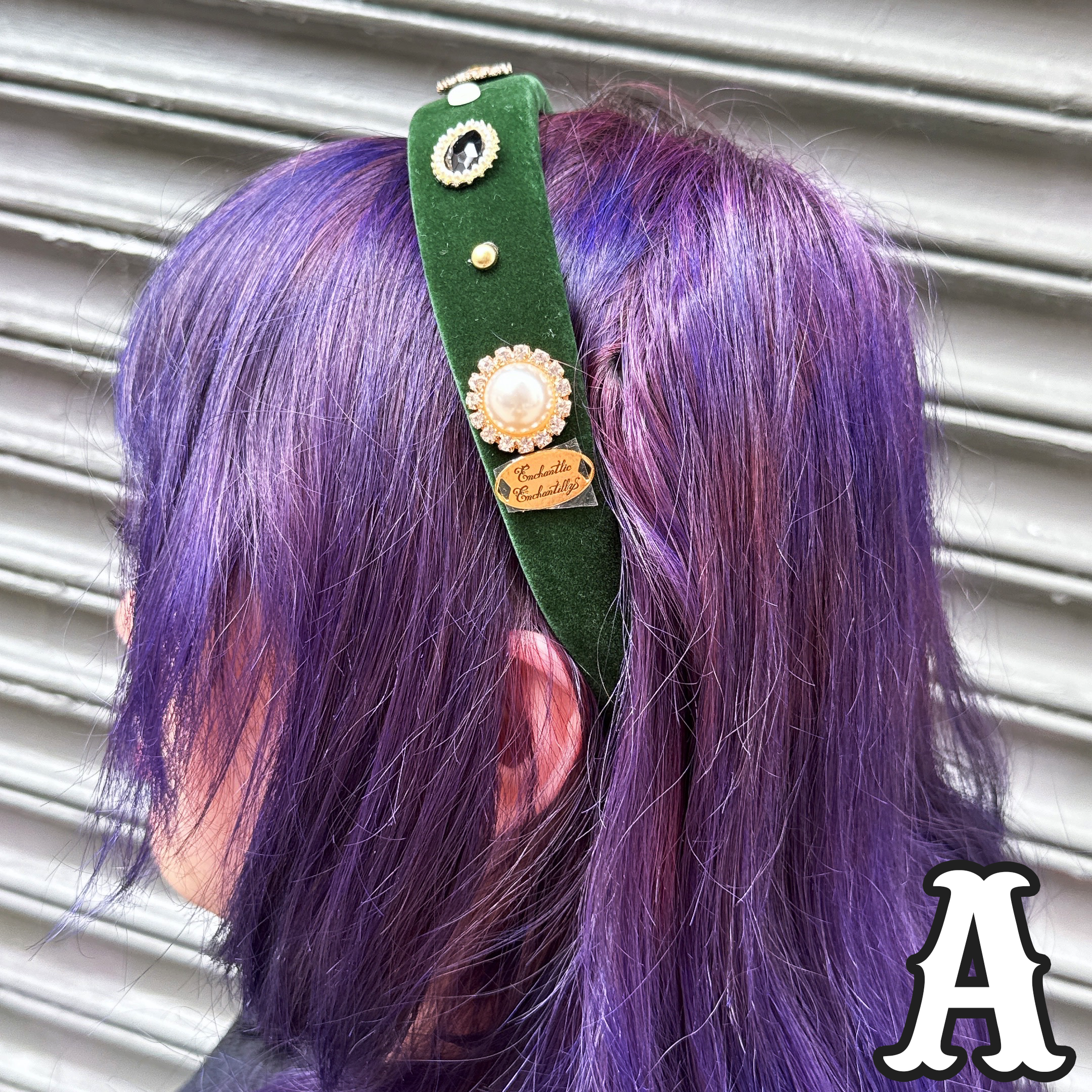 Gem Velvet Headband