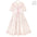 Little Dot Ribbon Frill Collar One Piece