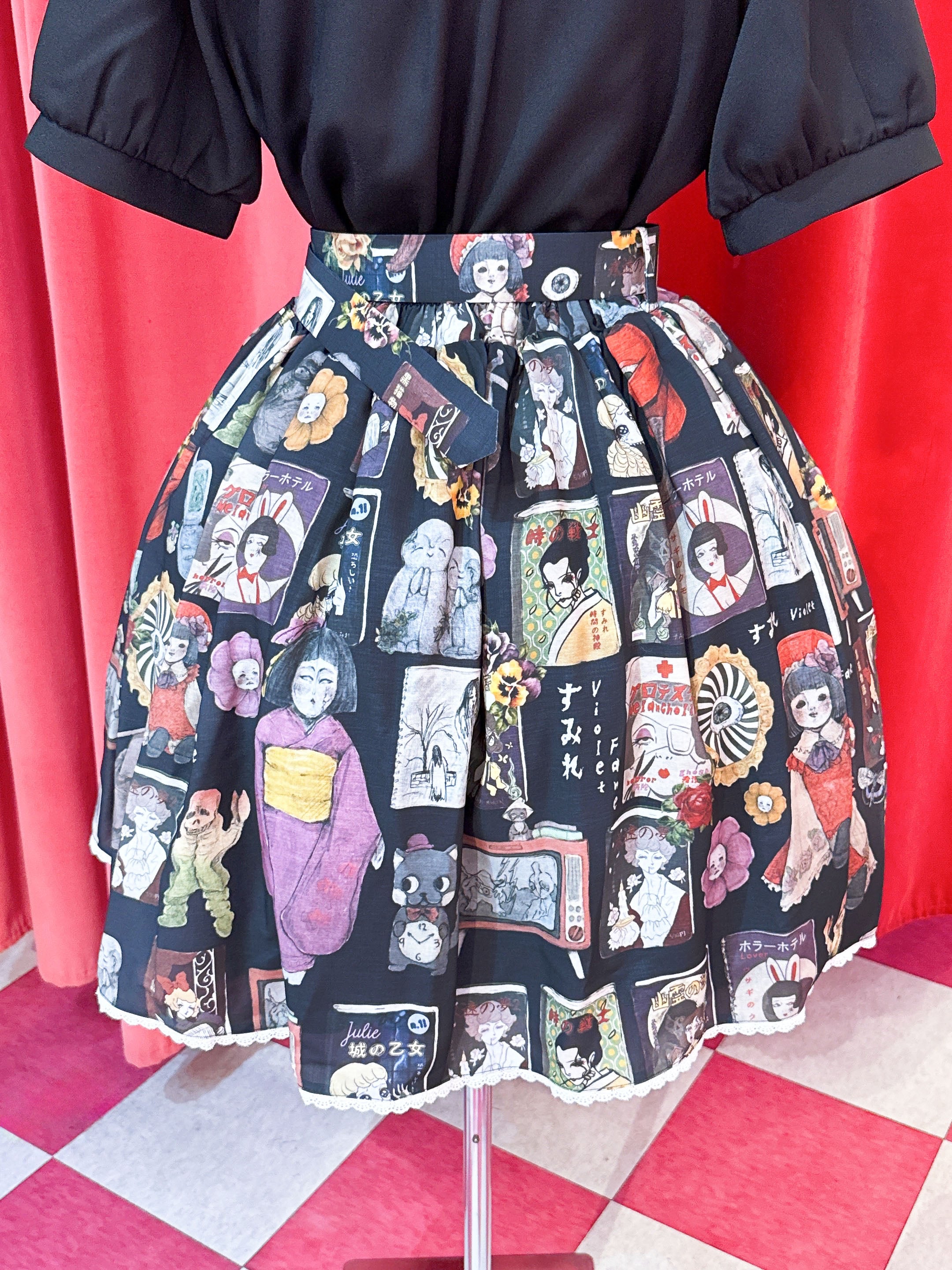 Gurotesque Melancholia Skirt