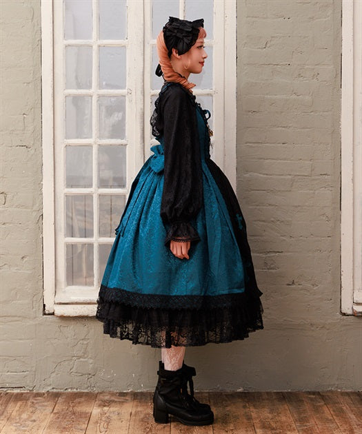 Cross Motif Jumper Skirt