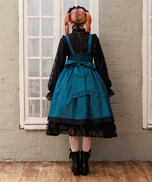 Cross Motif Jumper Skirt