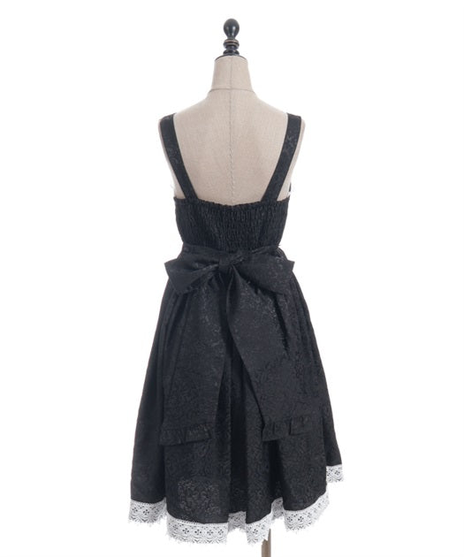 Cross Motif Jumper Skirt