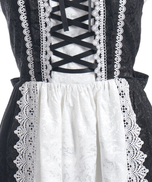 Cross Motif Jumper Skirt