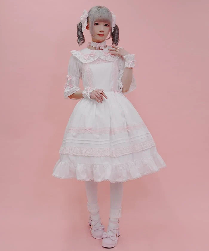 Ladder Lace Jumperskirt