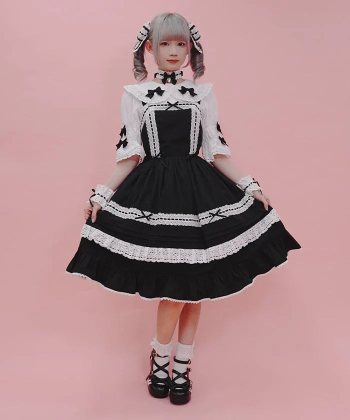 Ladder Lace Jumperskirt