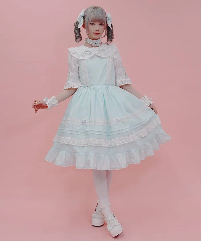 Ladder Lace Jumperskirt