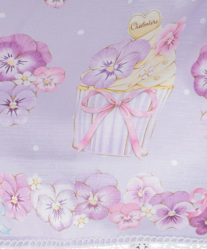 Pansy Cupcake Pattern Jumperskirt