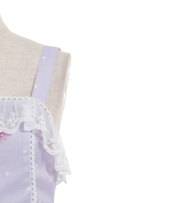 Pansy Cupcake Pattern Jumperskirt
