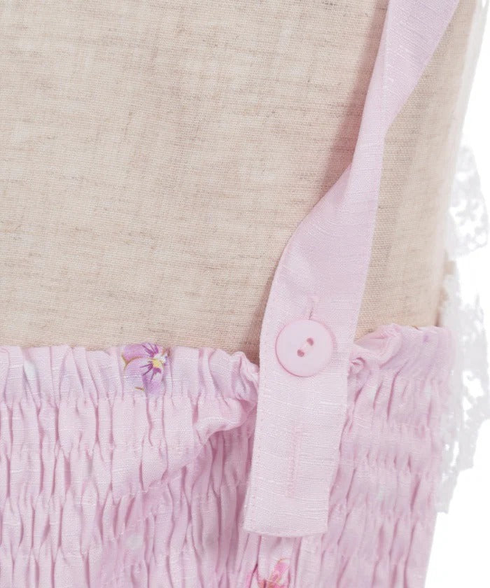 Pansy Cupcake Pattern Jumperskirt
