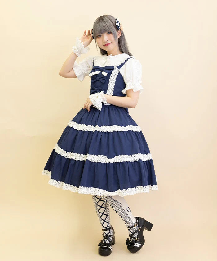 denim wedding dress Blue Denim Bride Dress- Posh Puppy Boutique