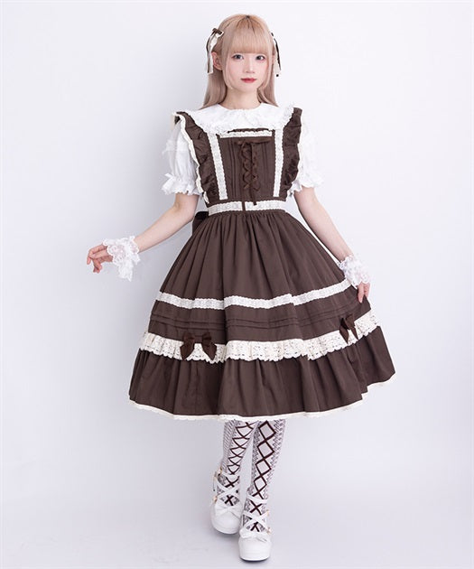 Happy Frill Jumperskirt Set