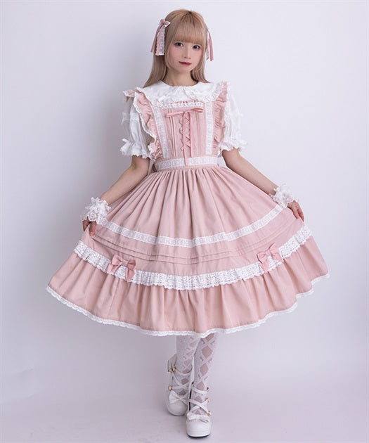 Happy Frill Jumperskirt Set