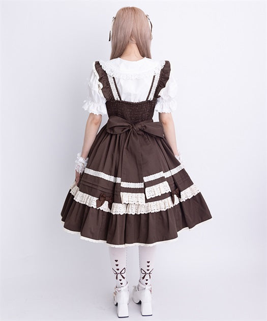 Happy Frill Jumperskirt Set