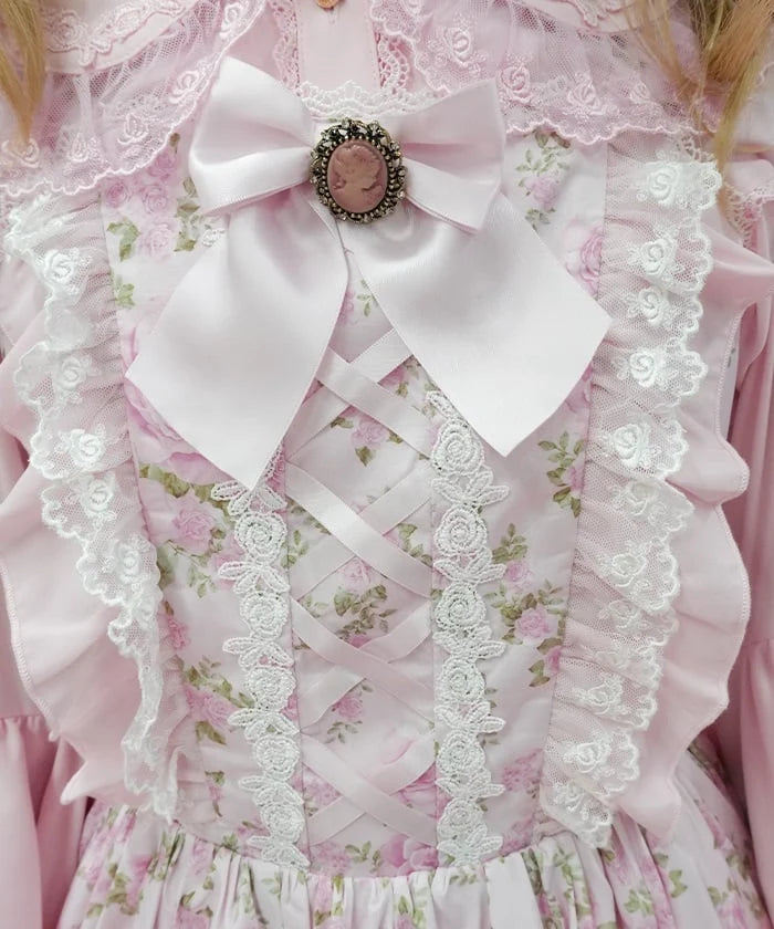 Rose Garland Long Jumperskirt
