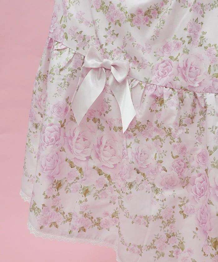Rose Garland Long Jumperskirt