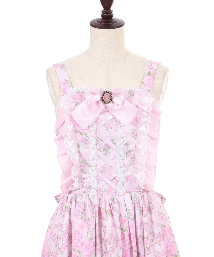 Rose Garland Long Jumperskirt