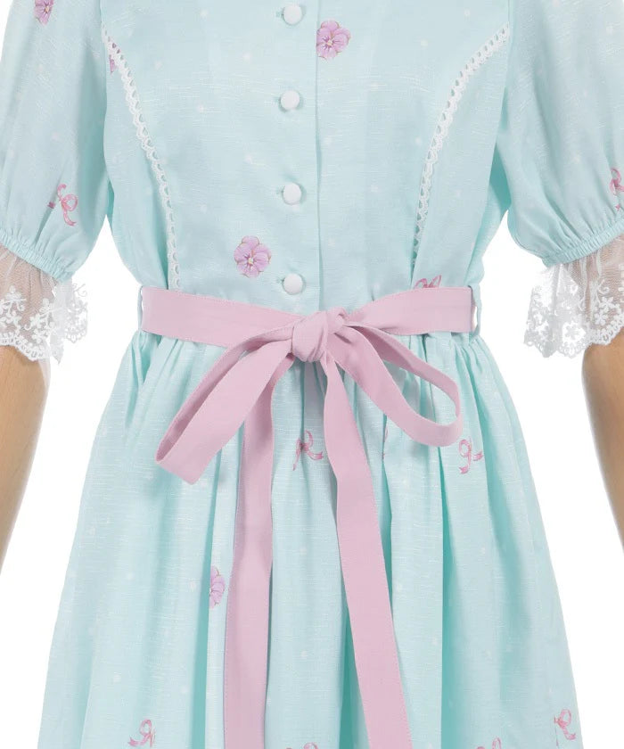 Pansy Cupcake Pattern Dress