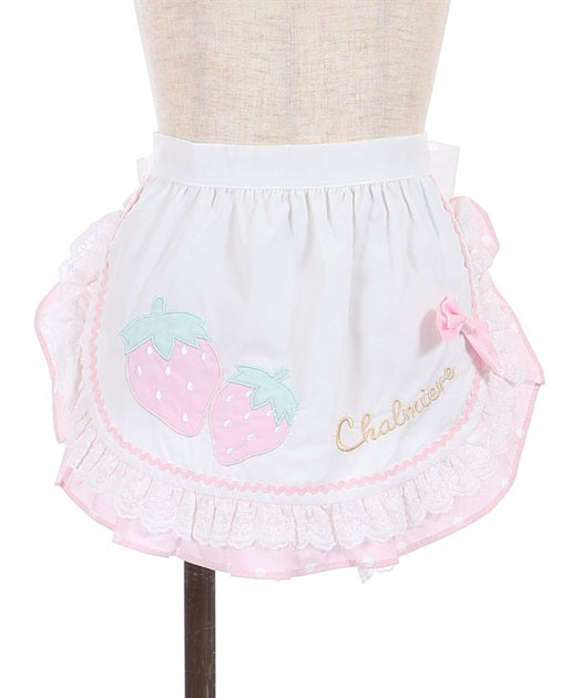 Strawberry Dot Apron