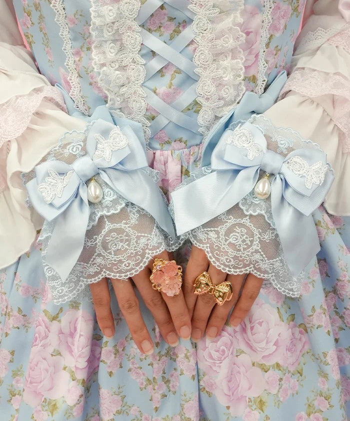 Princess Ribbon Wrist Cuffs