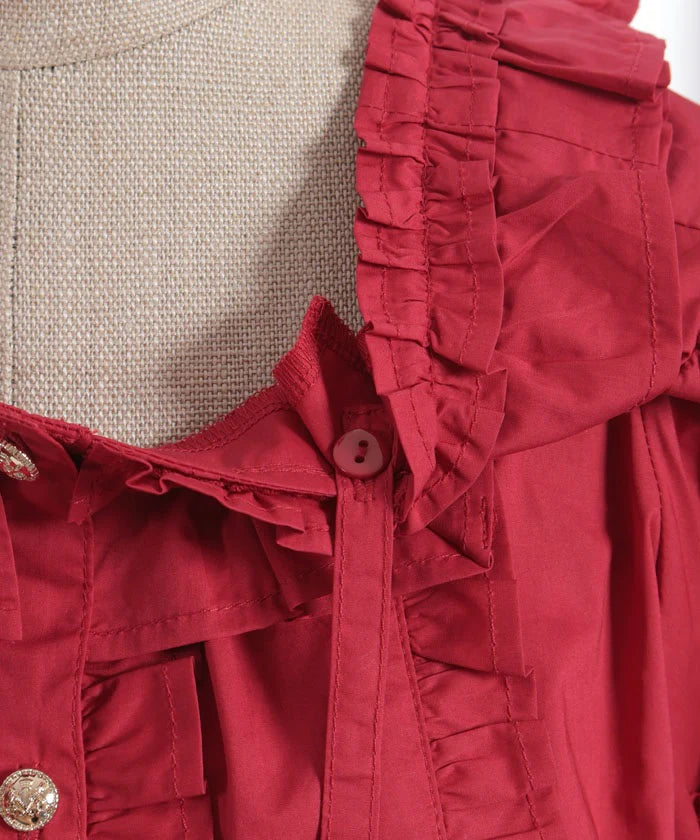 Square Neck Cotton Blouse